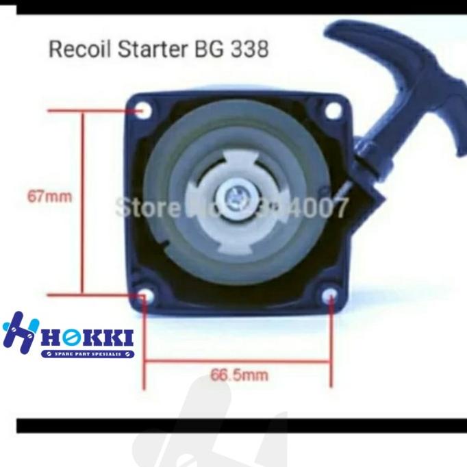 Recoil Starter Mesin Potong Rumput Bg 338