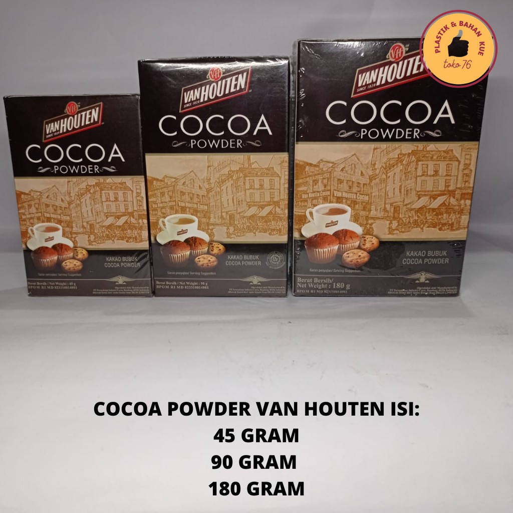 

COCOA POWDER / COKLAT BUBUK / VANHOUTEN