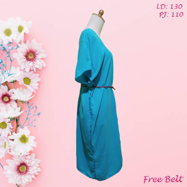 Kaftan Wanita Muslim Gamis Panjang Motif