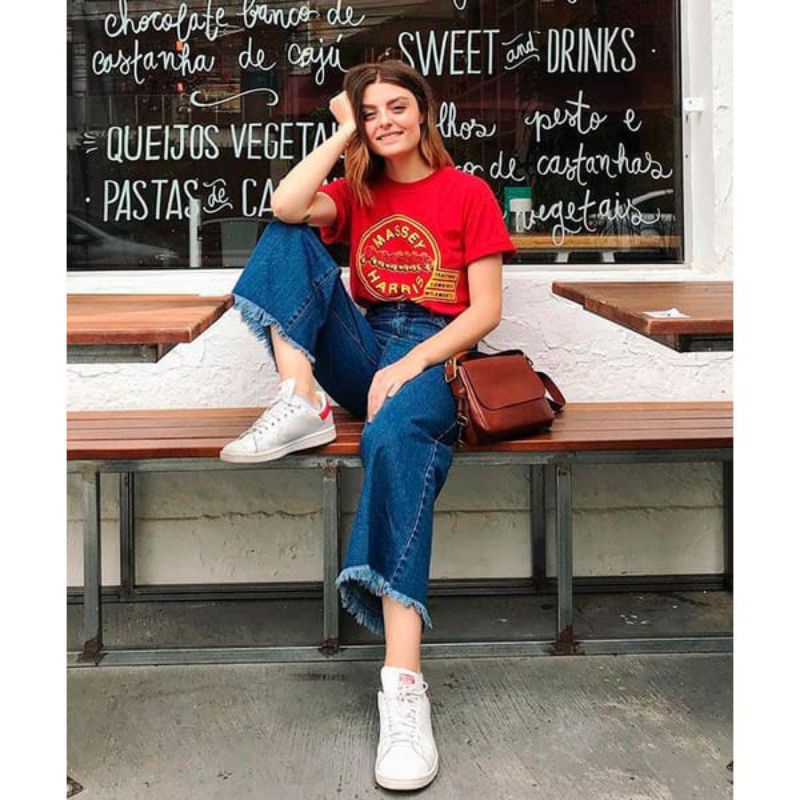 CELANA KULOT JEANS WANITA RAWIS BAWAH PREMIUM QUALITY/Celana kulot/Celana Kulot Jeans Wanita/Kulot J