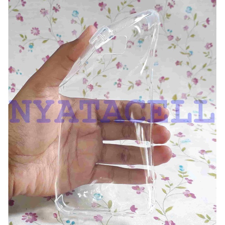 Soft Case Anticrack Samsung Galaxy S8+ Plus Soft Hard Clear Jelly     termurah