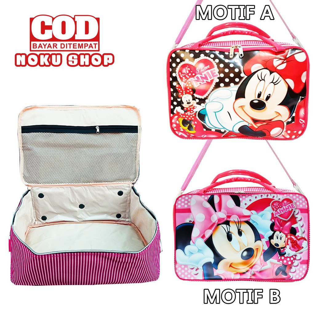 Tas Koper Anak Selempang Karakter Minnie Mouse