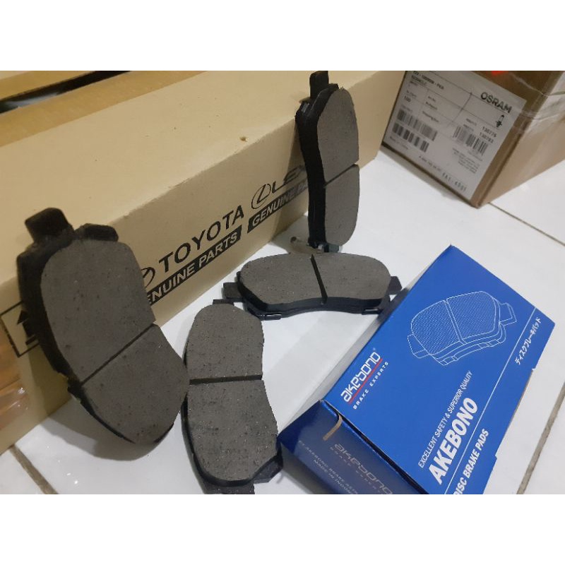 Brakepad/Kampas rem depan Avanza/Xenia/Rush/Terios/Apv/Taruna Asli Akebono