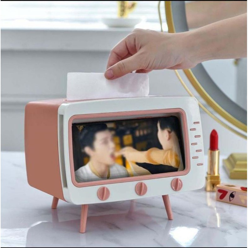 KOTAK TISSU HP MODEL TV /TEMPAT HP KOTAK TISSU