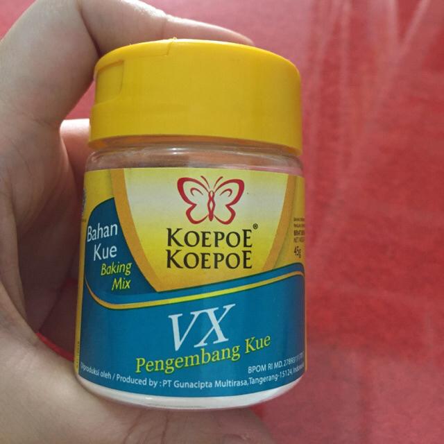 Baking Powder Baking Soda Soda Kue Cmc Vx Bubuk Spikuk Merk Koepoe Shopee Indonesia