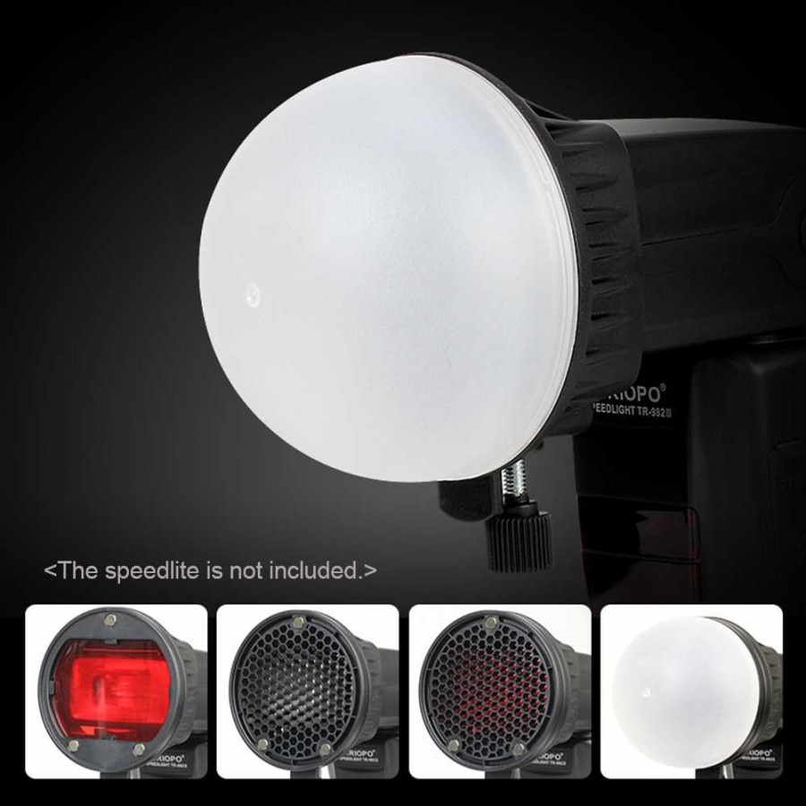 TRIOPO Speedlite Flash Light Modifier DIffuser Reflector - TR08