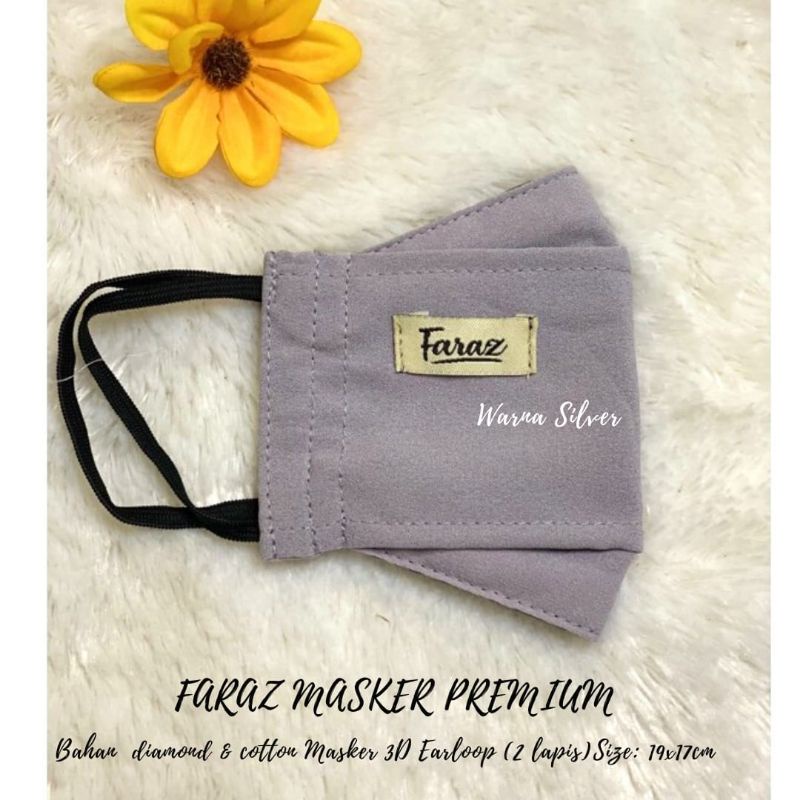 MASKER KAIN 3D | FARAZ MASKER | MASKER 2 LAPIS