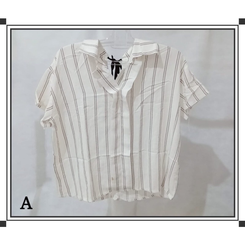 Baju atasan wanita korea style 2 warna terbaru