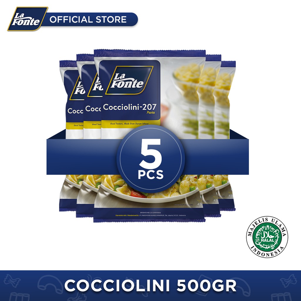 

La Fonte Cocciolini 450gr - 5 Pcs