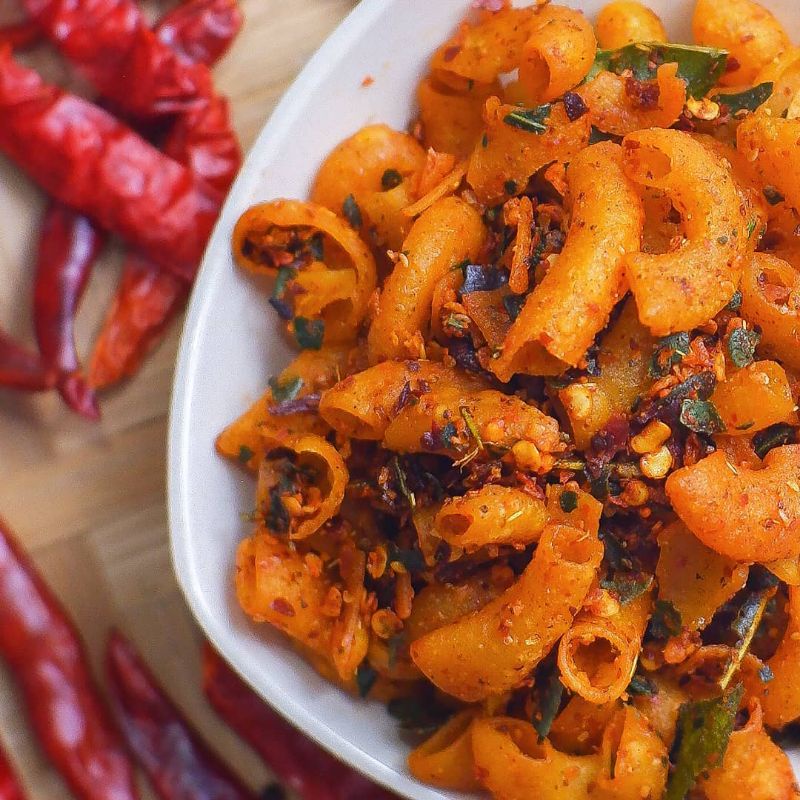 

Makaroni bantat balado manis pedas daun jeruk 50g