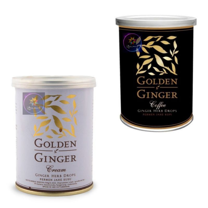 

Permen Jahe Golden Ginger Herb Drops 150g/Cream(permen jahe susu)/coffee (permen jahe kopi)/Import