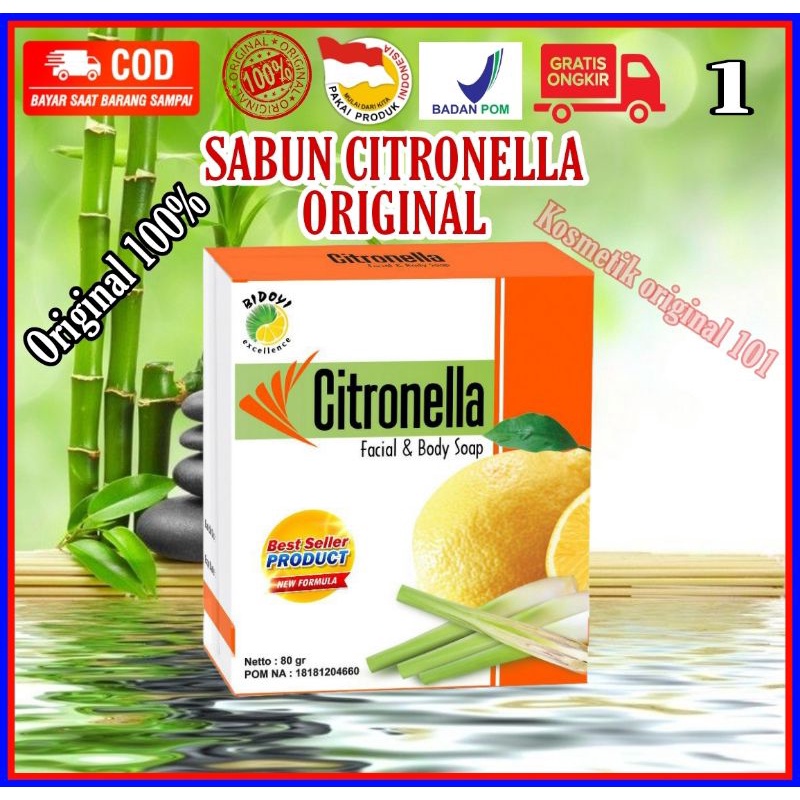 SABUN CITRONELLA ORIGINAL 100%