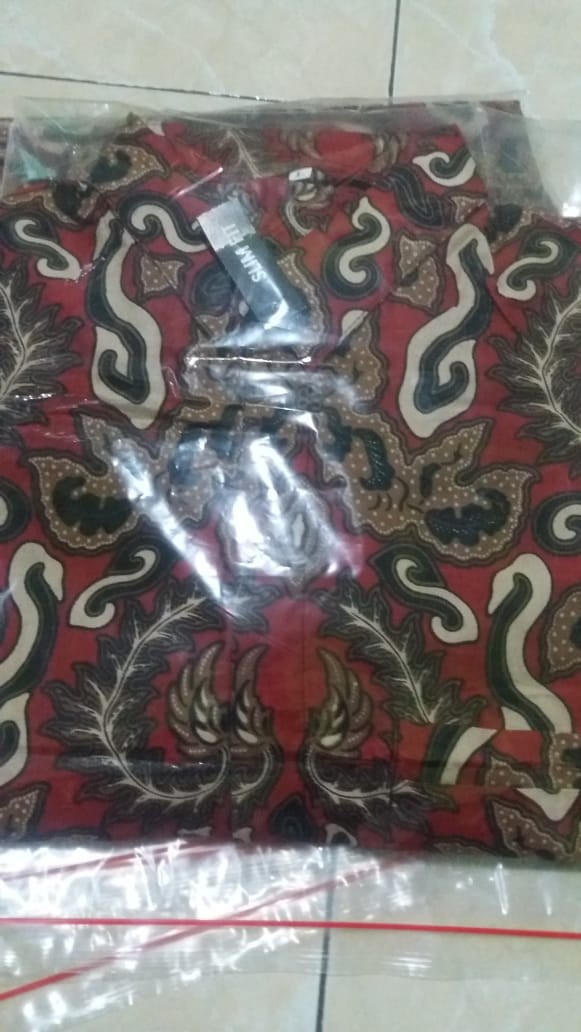 Agrapana Batik Slim Fit Batik Premium Kemeja Baju Batik Pria Lengan Panjang Slimfit Modern Rajata