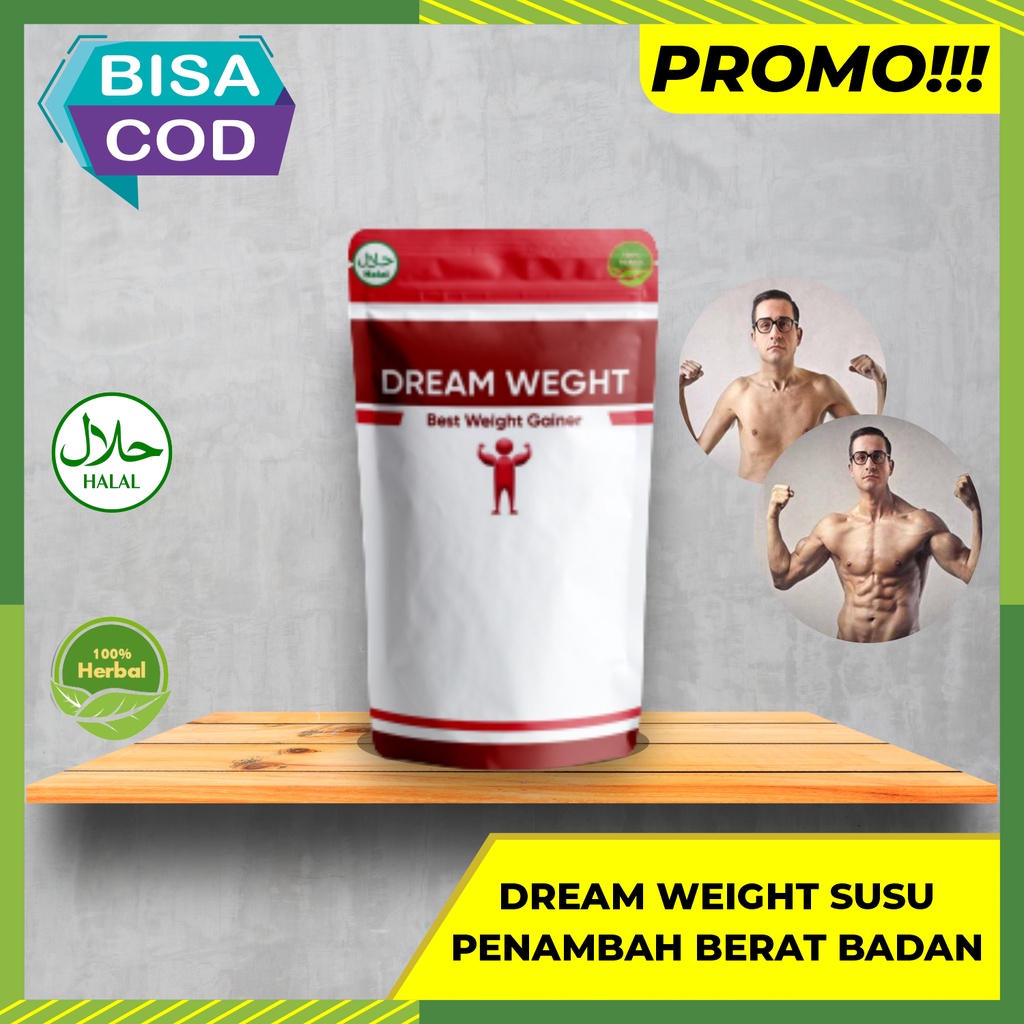 DREAM WEGIHT SUSU - susu penambah berat badan / suplemen penambah berat badan / makanan penambah ber