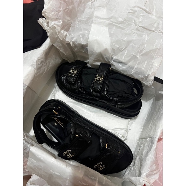 chanel dad sandal authentic