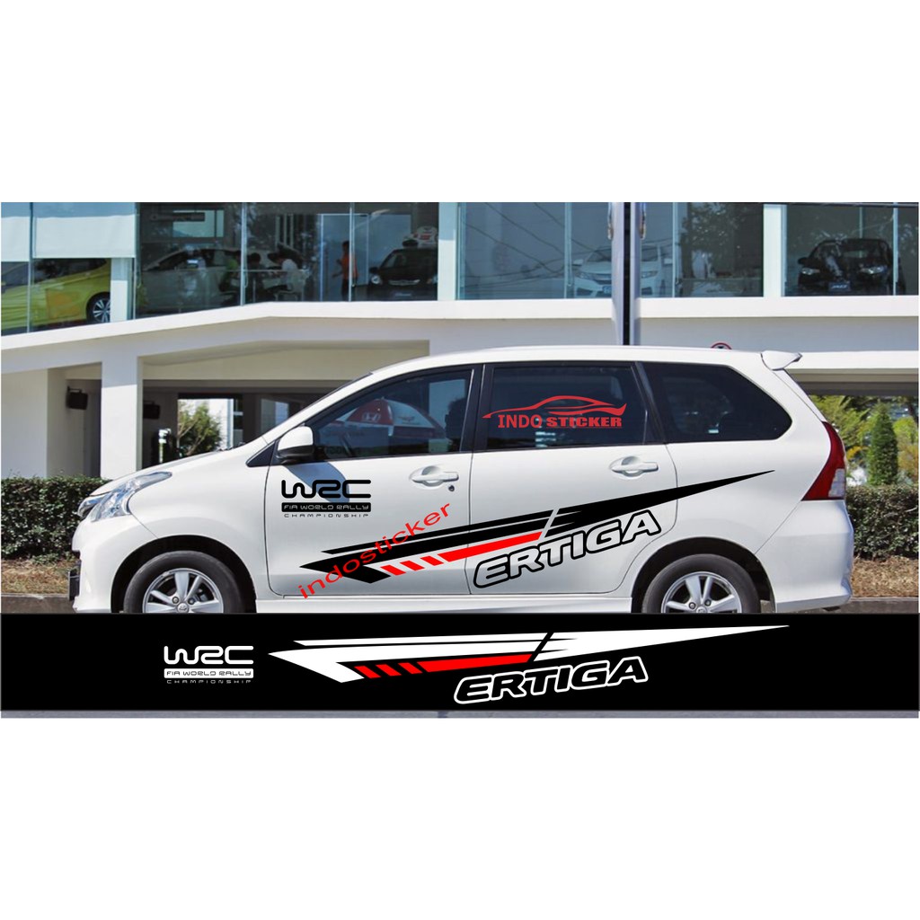 Stiker Mobil Ertiga Sticker List Ertiga Keren Shopee Indonesia