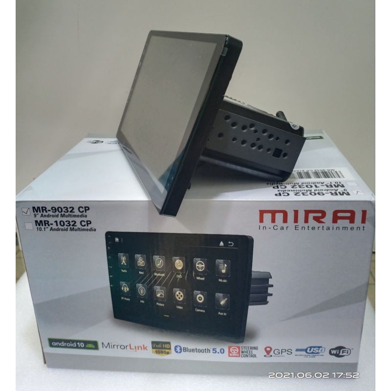 HEAD UNIT TAPE MIRAI ANDROID MR 9032 VC  9 inch-1