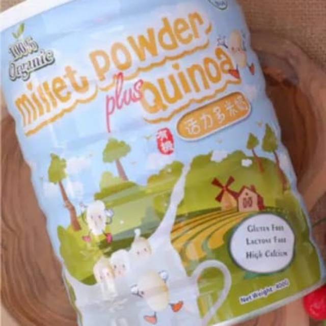 

Susu beras millet powder plus Quinoa