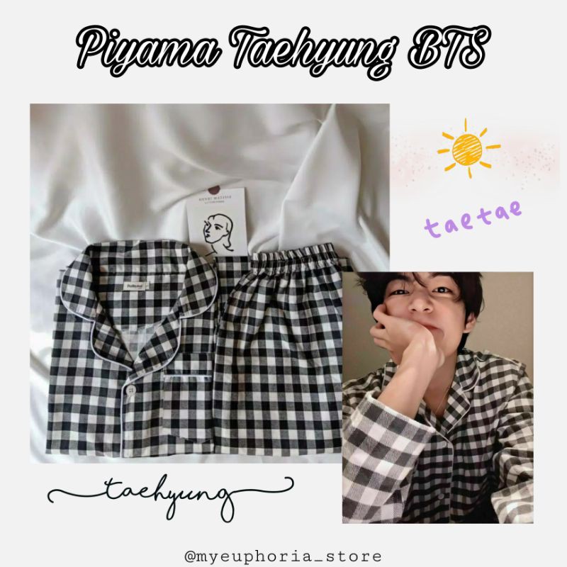 Piyama Taehyung BTS (V BTS)