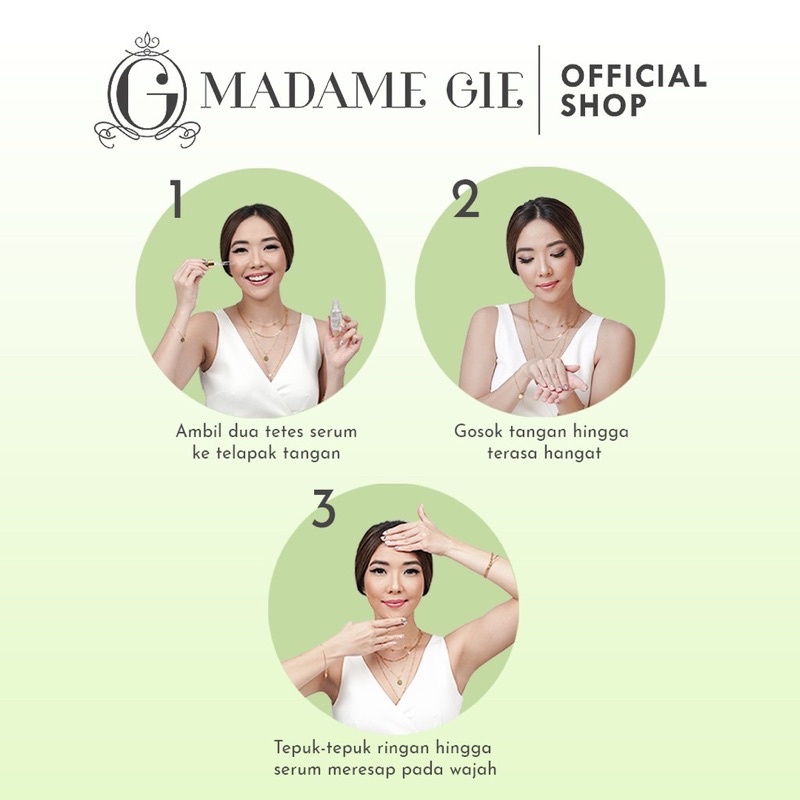 MADAME GIE Madame Serum Indonesia / Primer BB Foundation Loose Powder Lipstick Eyeshadow Blush On Eyeliner Eyebrow Mascara Lipstick Lip Matte Gloss Balm Kutek / Facial Wash Toner Essence Sunscreen Moisturizer Cream Mask Masker Body Lotion / Lipill Paket