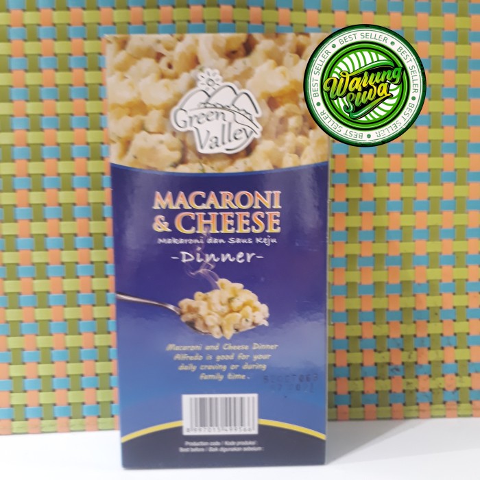 

green valley macaroni and cheese dinner alfredo 200 gram