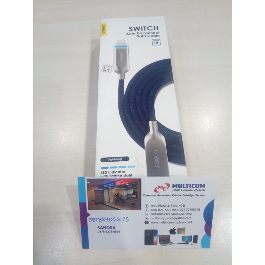 LIGHTNING CABLE TO USB CABLE UNEED