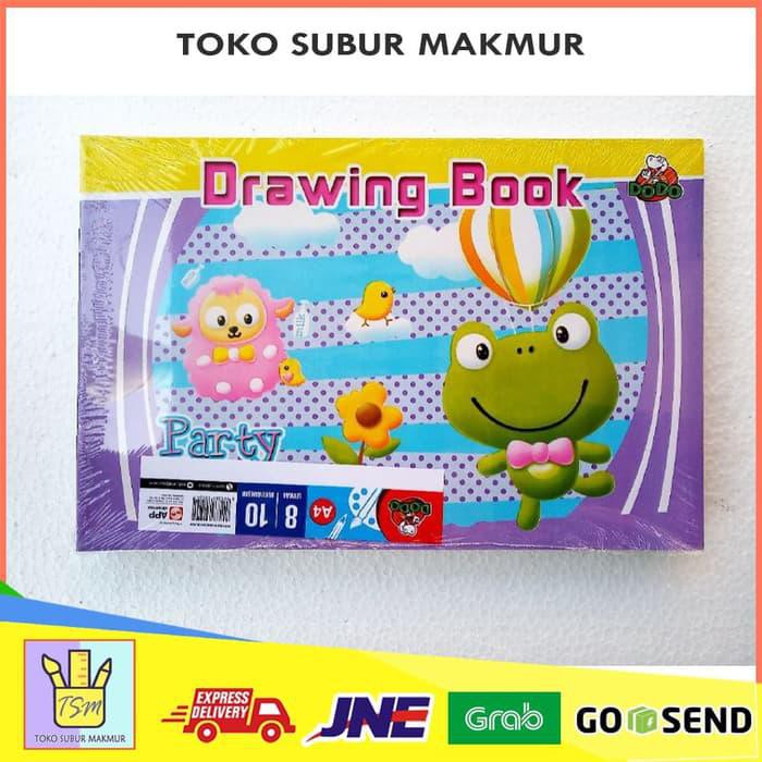

[1 PACK] BUKU GAMBAR A4 RANDOM MOTIF - DODO