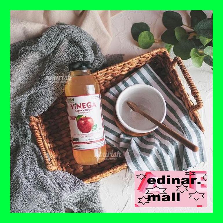 

50Siusbu Vinega, Apple Vinegar (Cuka Apel Alami) With The Mother 500G Bud050S