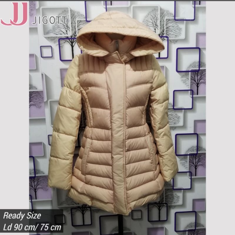 Jaket Jigott Bulu Angsa , Branded ,Original, New