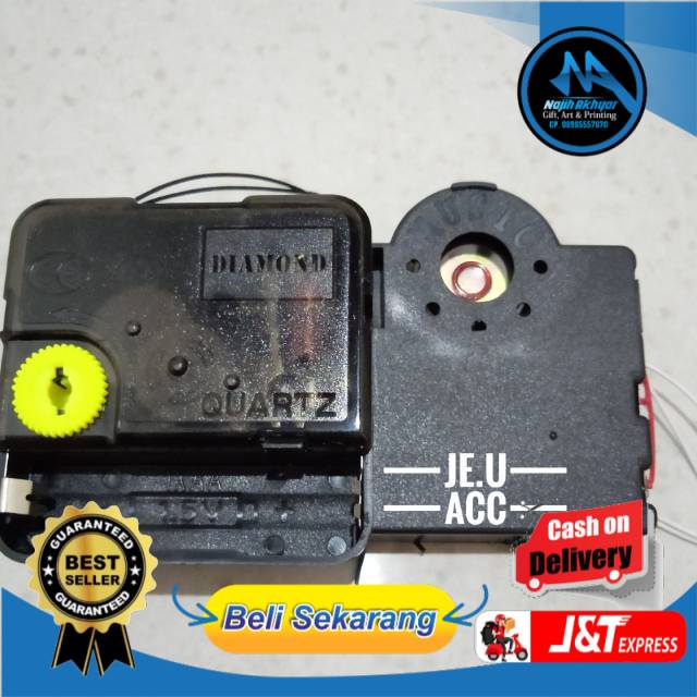 Mesin jam dinding musik melodi Diamond