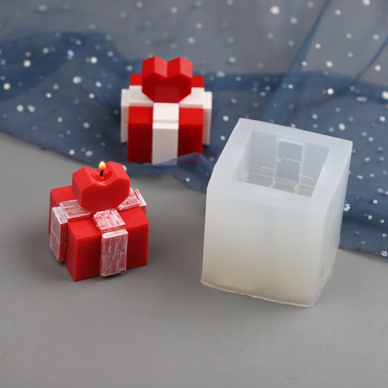 Siy Cetakan Kuefondant Bentuk Hati Bahan Silikon Untuk Hadiah