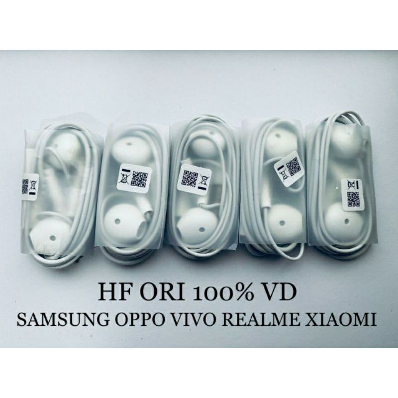 Headset earphone Original Copotan Bawaan Hp Oppo Vivo