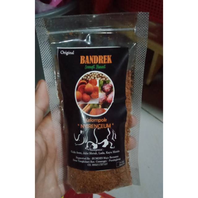 

Bandrek kemasan kecil