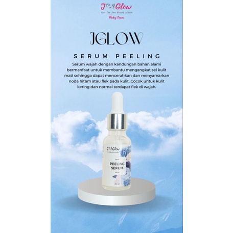 Jglow Serum Pelling( Spot Exfoilating Serum)KEMASAN TERBARU SERUM FLEK