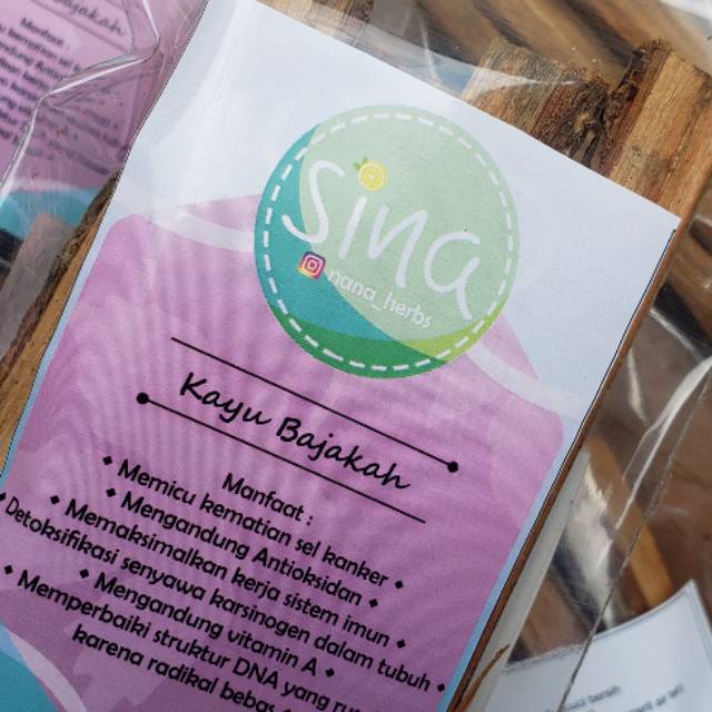 

Kayu bajakah 100 gr asli kalimantan tengah