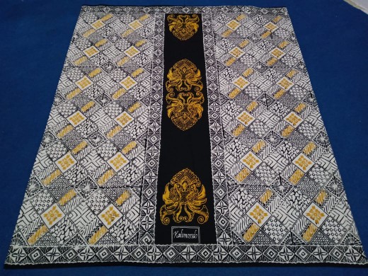 Sarung Batik Pekalongan Kalimosodo Original Motif Kupat Onggo Candi Mekar