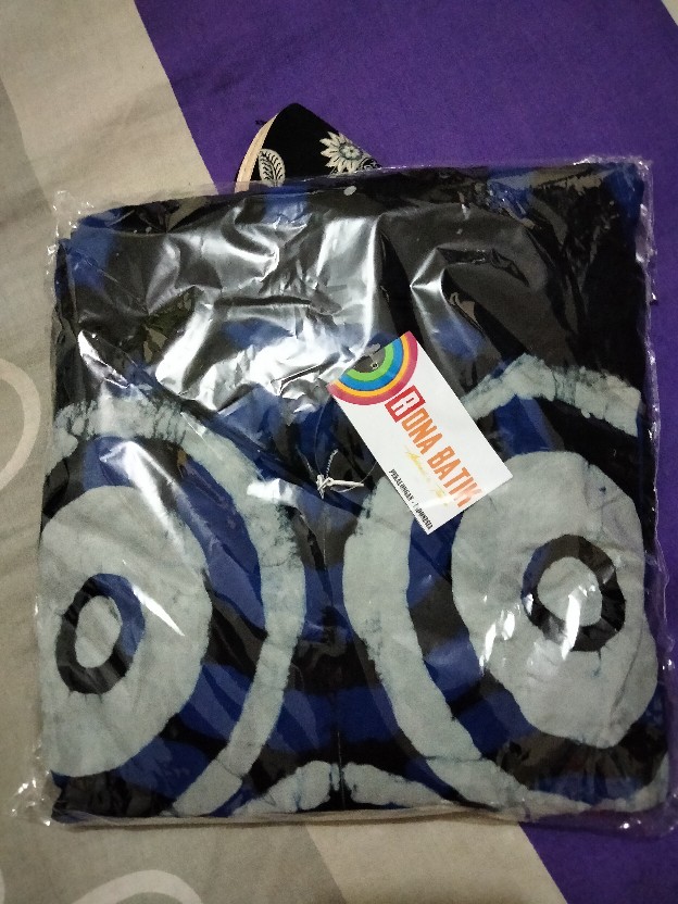 Gamis Harian Pelangi / Tiedye Abstrak Gamis Batik Home Dress