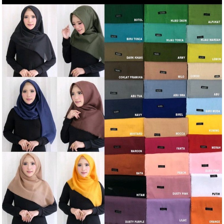 Saudia rawis segi empat/Saudia rawis/saudia segi empat/hijab saudia