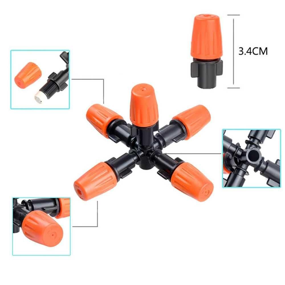 Suyo 6Pcs / Set Nozzle Spray Atomizer Untuk Irigasi Taman