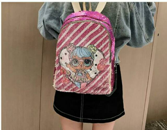 Tas ransel LOL usap berubah gambar