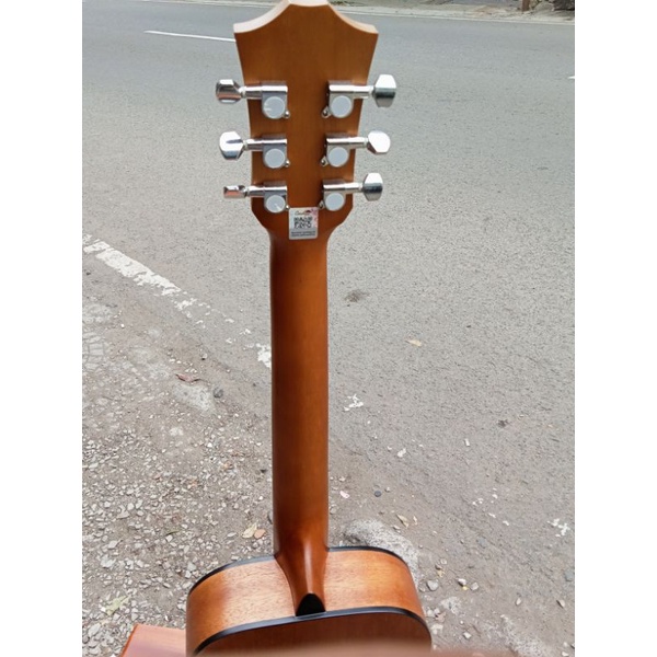 (Best Promo Gitar Ori) Akustik Elektrik/Akustik Traveling 3/4 Cowboy Type Gw120Nsk Original 100%
