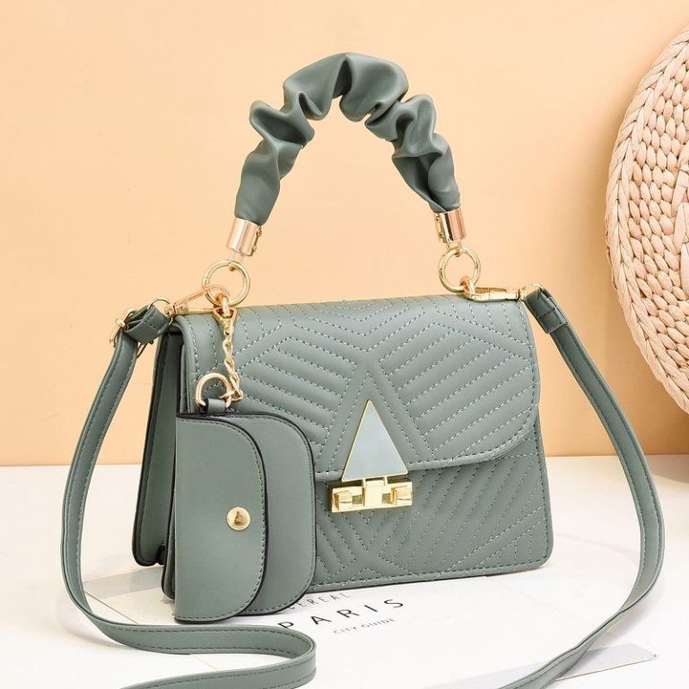 GT 1748 RISCE TAS 2IN1 HAND BAG IMPORT WANITA CEWEK PEREMPUAN JAKARTA BATAM KERUT JT 8398