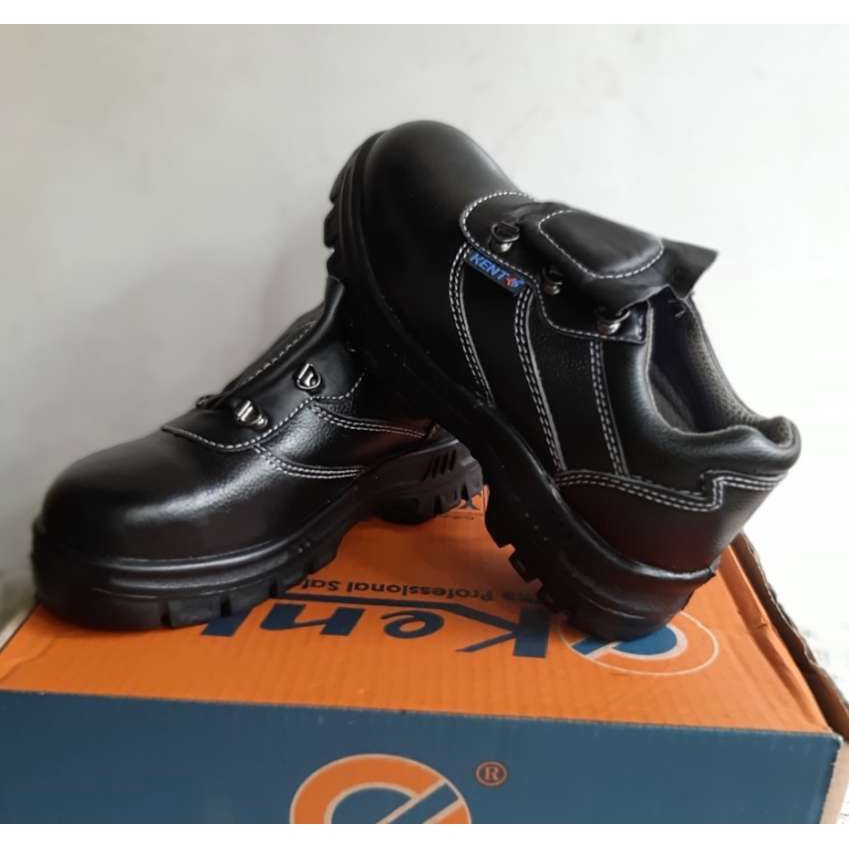 PROMO !!! SEPATU SAFETY KENT - BALI (BLACK)