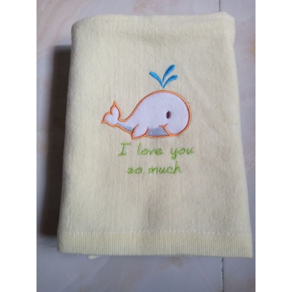 Handuk Bayi Lembut  Halus 110Cmx 55Cm/handuk mandi bayi lembut/HANDUK MANDI