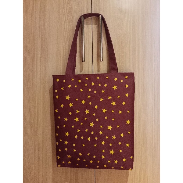 Tote Bag Semi Canvas Star