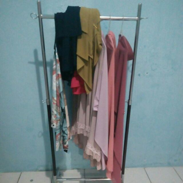 Gawang Baju Pipa Bulat