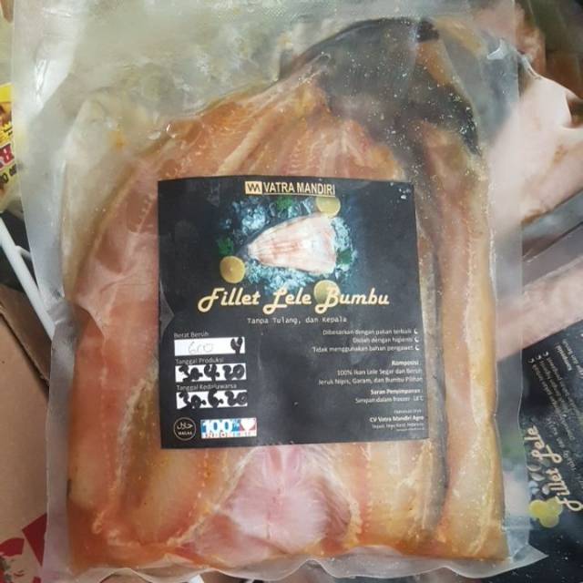 

Lele fillet buterfly bumbu kuning