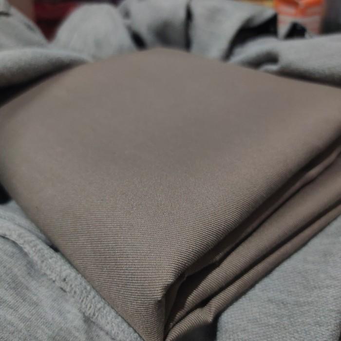 Kain | Bahan Kain Japan Drill Seragam Polisi Twill Polos Yard Gulungan Pe