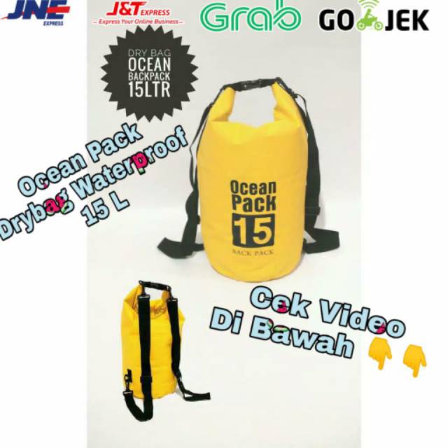 TAS ANTI AIR OCEAN PACK DRY BAG 15 LITER