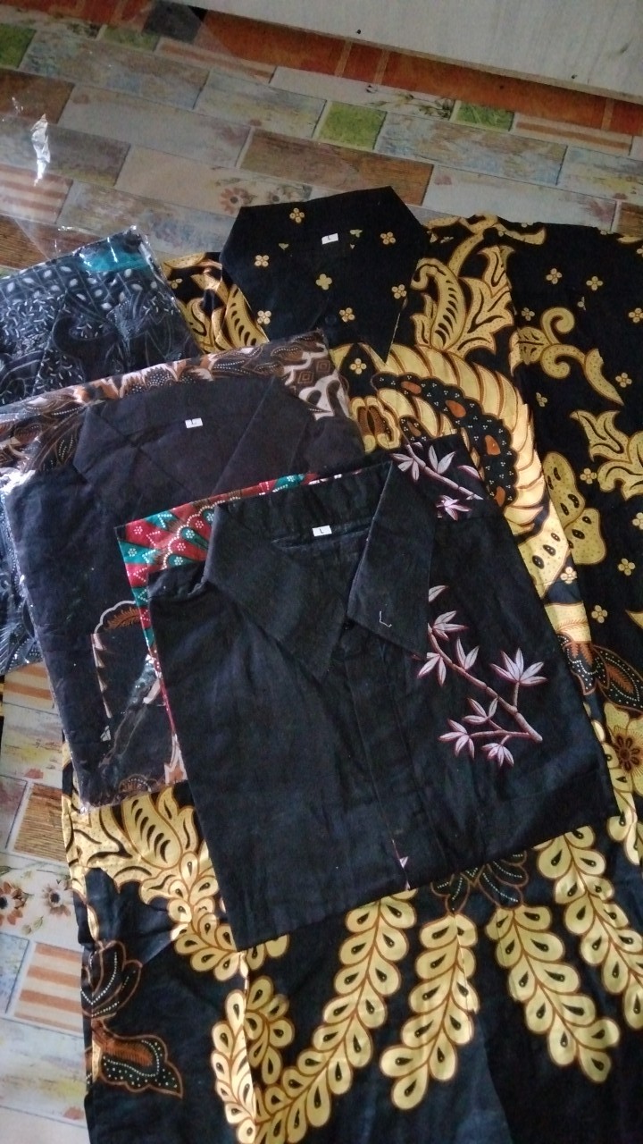 M, L, Xl, Xxl Kemeja Batik Pria Lengan Panjang Batik Original Best Seller Abadi Batik Keluarga